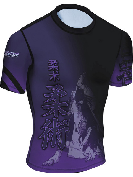 Athlon Ranked Ground Control - Κοντομάνικο Rash Guard Καφέ