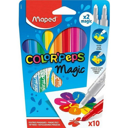 Maped Color'Peps Magic Μαγικοί Μαρκαδόροι Σετ 10 Χρώματα