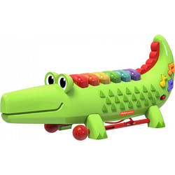 Fisher-Price Eldohm Ξυλόφωνο Crocodile 083466