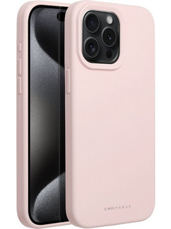 Roar Cloud-Skin Back Cover Light Pink (iPhone 15 Pro Max)