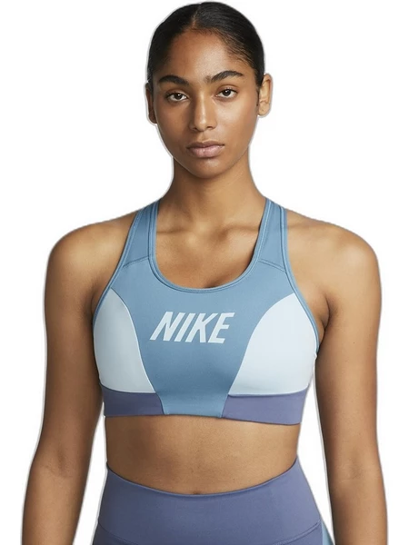 Nike Swoosh Luxe Bra Blue Bra [CJ0544-462] 