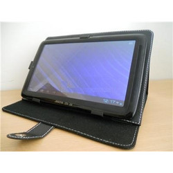 Black PU Leather Case for Tablet 9"