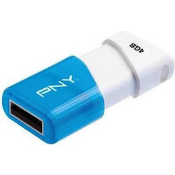 PNY Compact Attache 4GB USB Stick 2.0 με USB-A