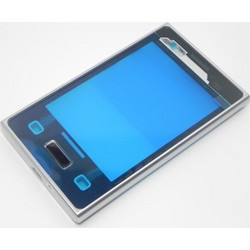 LG E400 Optimus L3 - Front Cover (White) με πλήκτρο on/off και home button