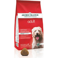 Arden Grange Adult Dog Naturally Hypoallergenic Chicken & Rice 2kg