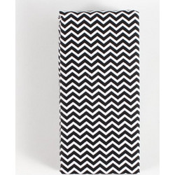 Linea Σεντόνι Διπλό Μαύρο Με ζικ ζακ 160X200+25CM