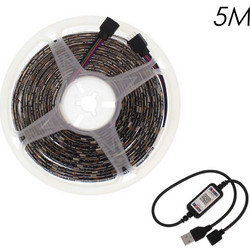 Αδιάβροχη Led Ταινία USB 5V 5m με Bluetooth RGB IP65 RZ-0005