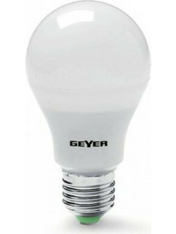 GEYER ΛΑΜΠΑ LED A60 E27 13.5W: Φωτεινότητα 1521lm, Λευκό Φως LACE2714E
