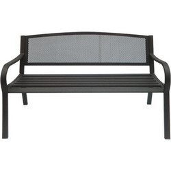 PANGO Παγκάκι Μέταλλο Βαφή Μαύρο 124x57x78υψ Woodwell 13940 Ε5175