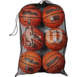 Wilson 6 Ball Mesh Carry Bag Bl Είδος Μεταφοράς Μπαλών (WTBA70030) Μαύρο