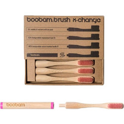 Boobam Brush X- Change Medium Οδοντόβουρτσες 4τμχ Ροζ