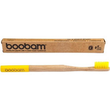Boobam Brush Style Soft Οδοντόβουρτσα Κίτρινη