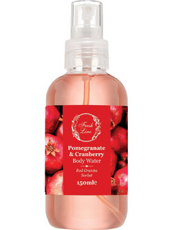 Fresh Line Pomegranate & Cranberry Body Water 150ml