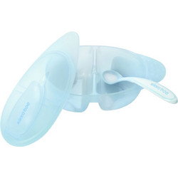 KikkaBoo Tasty Δοχείο Φαγητού με Χωρίσματα Blue