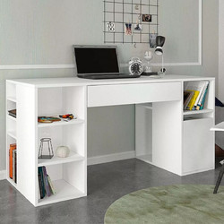 Megapap Pontus Γραφείο Ξύλινο με Βιβλιοθήκη 145x60x74.4cm GP042-0112,1