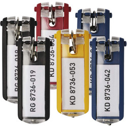 Μπρελόκ Durable Μπρελόκ 6 Τεμαχίων με Διαφορετικά Χρώματα
