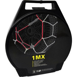 Michelin 1MX No 100 Αντιολισθητικές Αλυσίδες Χιονιού με Πάχος 9mm για Επιβατικό 2τμχ