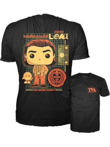 Funko Pop! Tee: Marvel - Loki TVA (S) (092608)