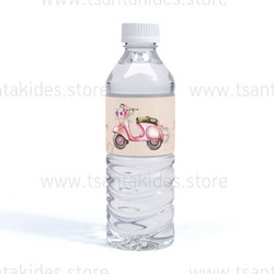 Ετικέτα Νερού βάπτισης με Θέμα Vespa TS189