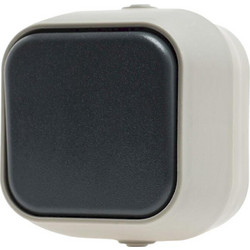 GEYER Διακόπτης A/R ακραίος IP54 H2-B120M-W λευκός