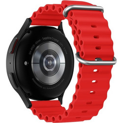 Hoco WH01 Flexible Series Λουράκι Σιλικόνης Red (Universal 22mm)