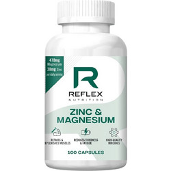 Reflex Nutrition Zinc & Magnesium 100 Κάψουλες