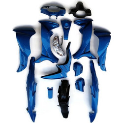 Κουστουμι Yamaha Crypton 115 μπλε με φαναρι STRONG