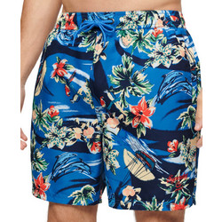 Superdry Ανδρικό Μαγιό Σορτς Floral Μπλε M3010232A-2BY