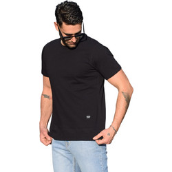 Ανδρικό T-Shirt ,ημίστενη γραμμή ,χρώμα μαύρο (κωδ.TS27)