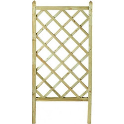 Καφασωτό Αναρρίχησης Ξύλινης Γλάστρας 120x70 cm - Showood
