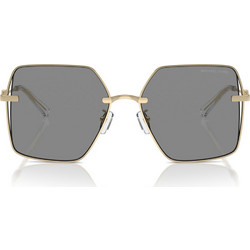 Michael Kors MK1157D 10143F Γυναικεία Γυαλιά Ηλίου Πεταλούδα Μεταλλικά Χρυσά με Μαύρο Polarized Φακό