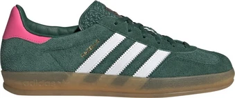 adidas gazelle silver green womens adidas Gazelle Indoor Collegiate Green Lucid Pink (W)