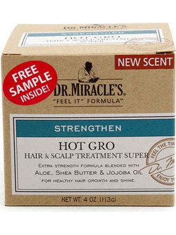 Dr. Miracle Strengthen Hot Gro Hair & Scalp Super Κρέμα Μαλλιών για Επανόρθωση 113gr