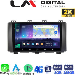 LM Digital ZQ8218 Ηχοσύστημα Αυτοκινήτου με Οθόνη Αφής 9" GPS