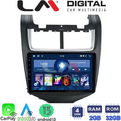 LM Digital ZN4108 Ηχοσύστημα Αυτοκινήτου με Οθόνη Αφής USB Bluetooth & GPS