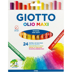 Λαδοπαστέλ Giotto Olio Maxi 24τμχ. 11mm 293800