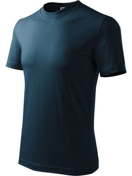 Adler Classic U Ανδρικό Διαφημιστικό T-shirt Κοντομάνικο σε Navy Μπλε Χρώμα MLI-10102