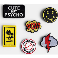 Σιδερότυπα Patches Too Cool 6τεμ