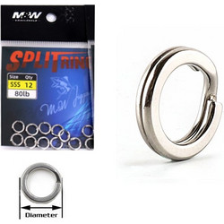 M&W - Split Ring 12ΤΕΜ -S
