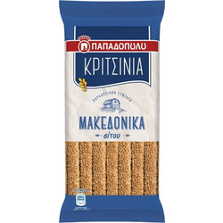 Παπαδοπούλου Κριτσίνια Σίτου Μακεδονικά 200gr