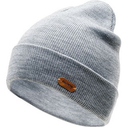 Iguana Seine Beanie Ανδρικός Σκούφος με Rib Πλέξη σε Γκρι χρώμα 92800187876