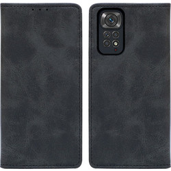 Sonique Vintage Magnet Wallet Θήκη Πορτοφόλι Black (Xiaomi Redmi Note 11 4G / Redmi Note 11S)