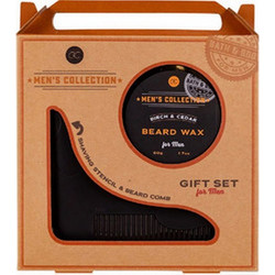 Accentra Men's Collection Χτένα Γενειάδας + Beard Wax 50gr