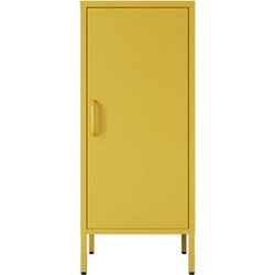 Nextdeco Μεταλλική Ντουλάπα Εξωτερικού Χώρου Κίτρινη 102x42x35cm 32837-01-2