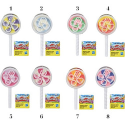 Hasbro Play-Doh Swirl Lollipop Γλειφιτζούρι 7 Σχέδια