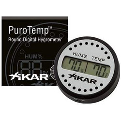 XIKAR - Ηλεκτρονικό Υγρόμετρο-Θερμόμετρο Στρογγυλό (832XI)