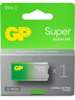 Gp Super Alkaline 9V 1τμχ
