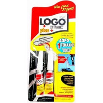 Logo κόλλα στιγμής plus 2gr+ 1 ΔΩΡΟ