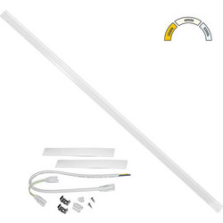 Adeleq Φωτιστικό Κουζίνας LED T5 120cm 20W CCT Λευκό 3-92062
