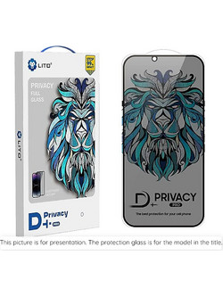 Lito Case για iPhone 16 Pro Max - D+ Pro Privacy - Μαύρο